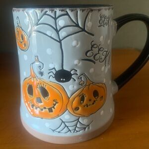 Spooky Halloween Pumpkin Mug